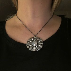 Medallion necklace